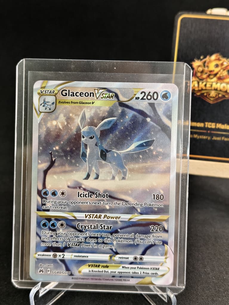 Glaceon VSTAR #GG40/GG70 Pokemon Crown Zenith Raw Cards