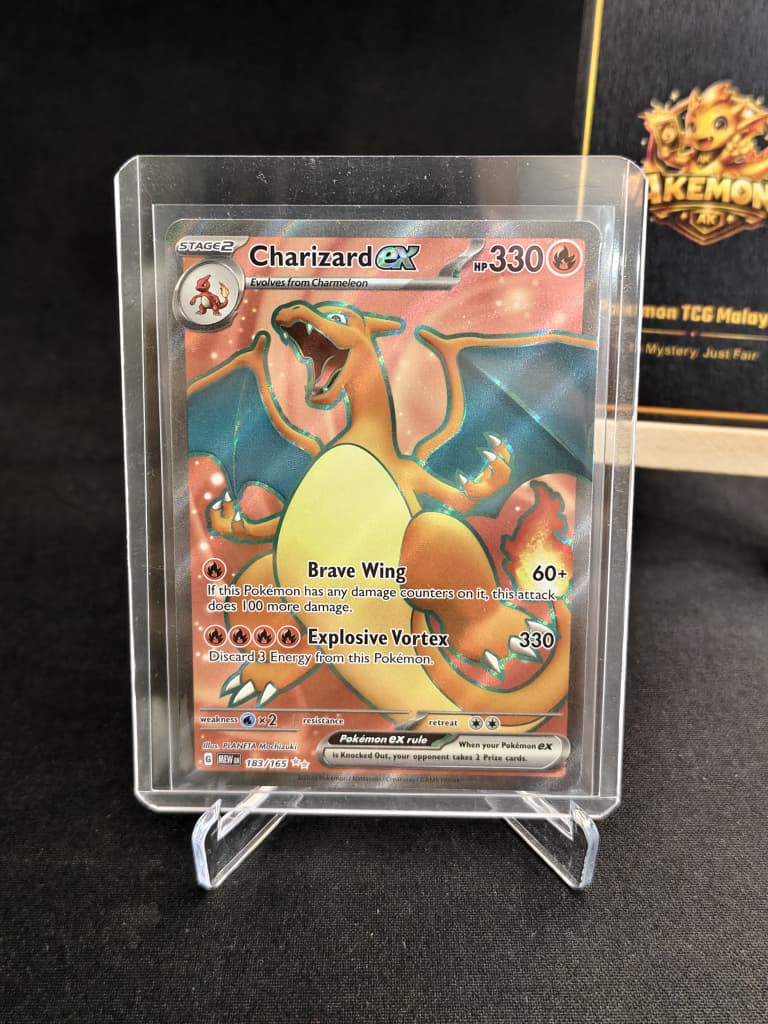 Charizard ex 183/165 Scarlet & Voilet 151 Ultra Rare Raw Cards