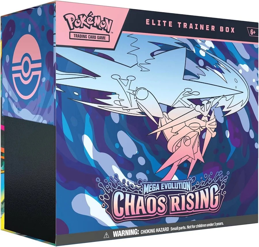 Pokémon TCG: Mega Evolution-Chaos Rising Elite Trainer Box ETB
