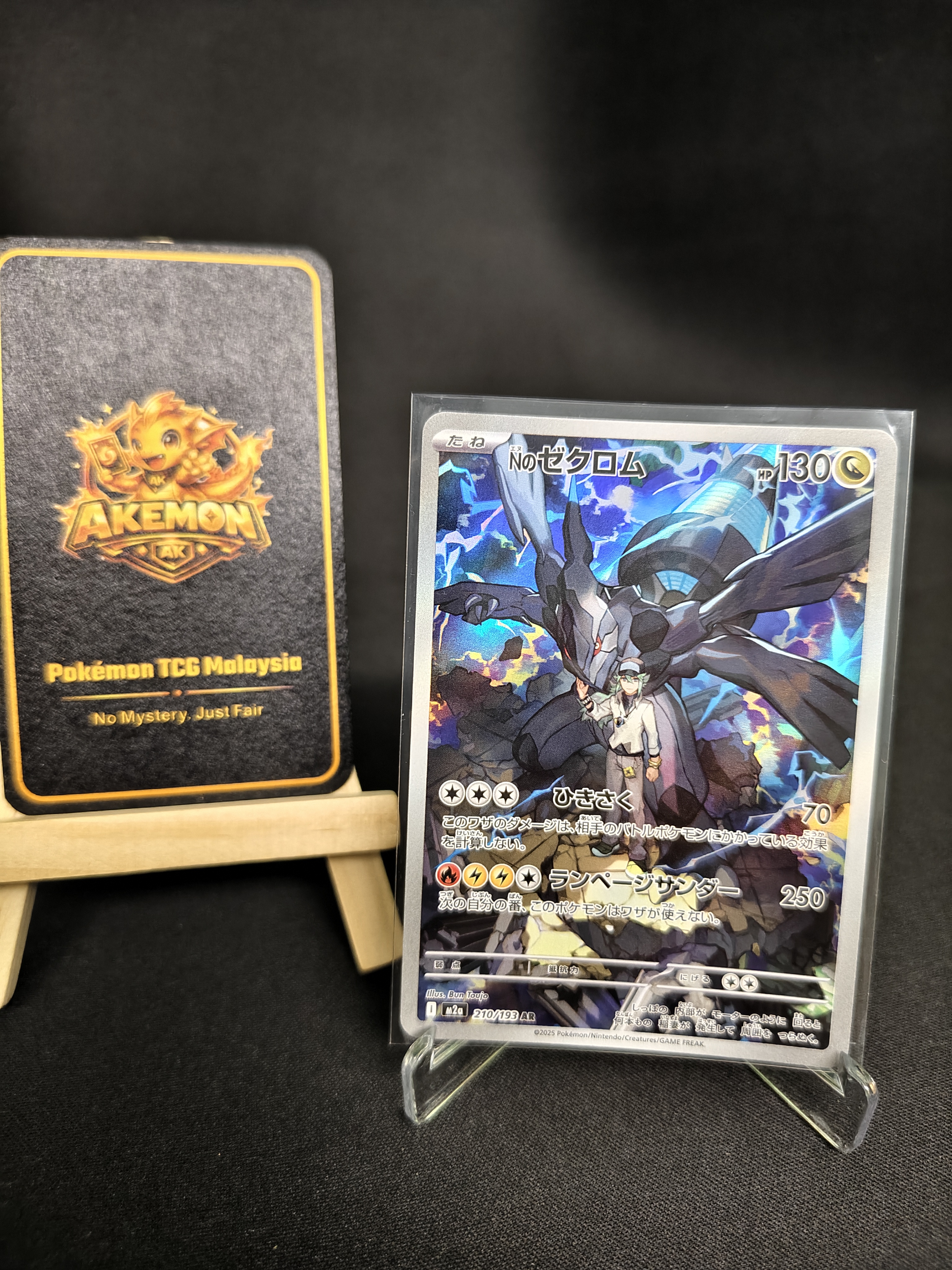 N's Zekrom 210/193 Mega Dream m2a Raw Cards (JP)