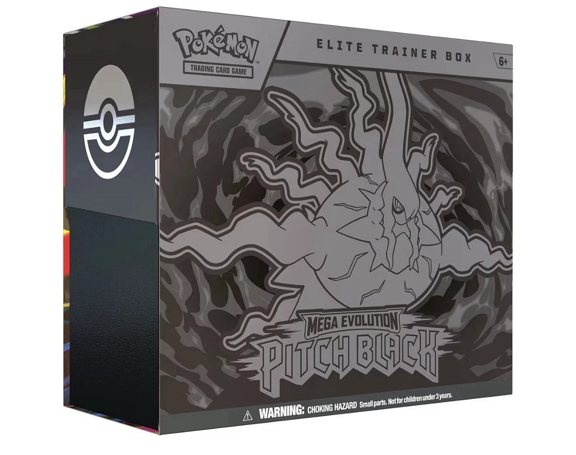 Pitch Black Elite Trainer Box ETB Pokemon Mega Evolution
