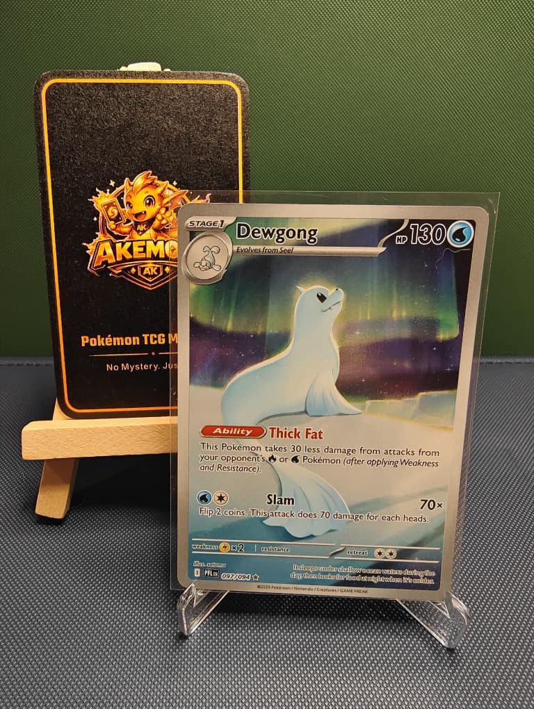 Dewgong Rare 097/094 IR Phantasmal Flames Raw Cards