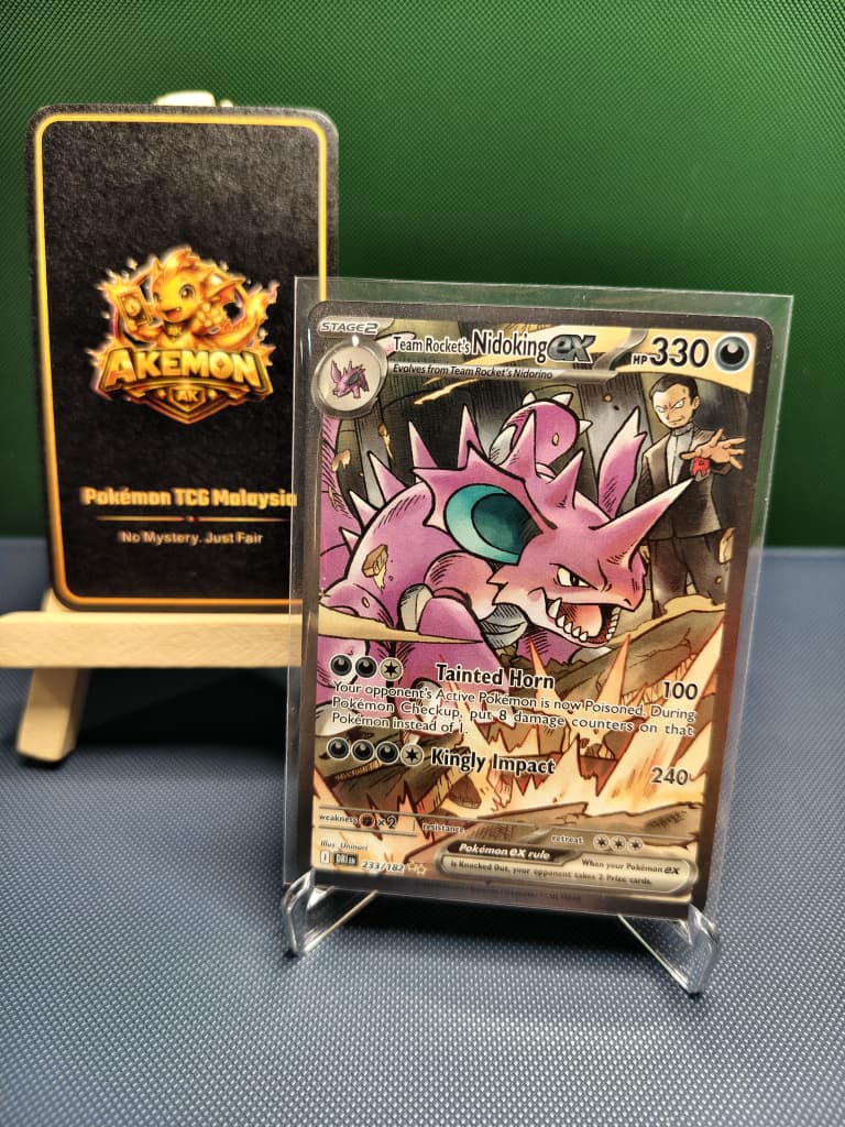 Team Rocket Nidoking ex SAR 233/182 Destined Rivals