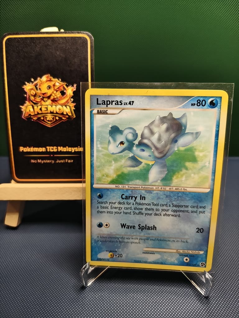 Lapras Basic 21/106 Great Encounters Rare Vintage Pokemon Raw Cards